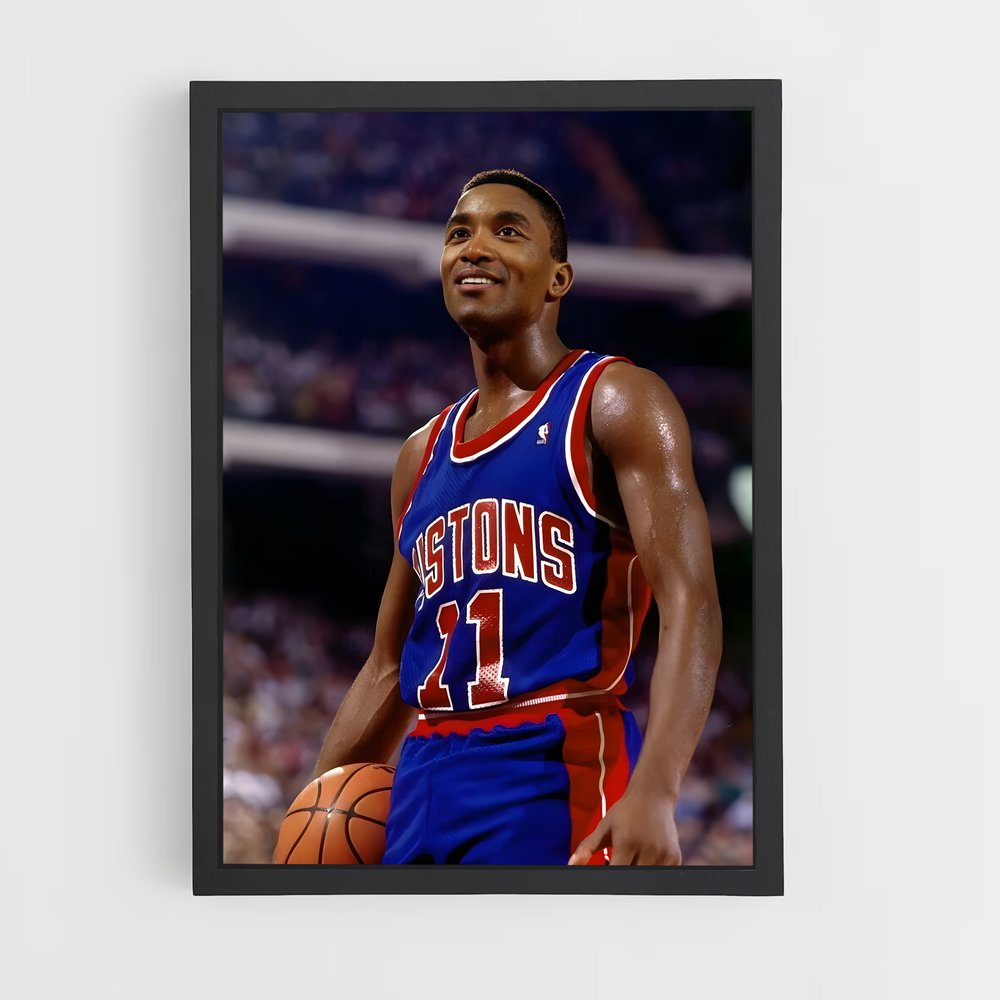 Poster Isiah thomas – affiche Basketball (vue 2)